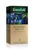 Tee Greenfield black Blueberry Nights, Inhalt: 25 Aufgussbeutel à 1,5g. (Grundpreis 6,106€/100g)