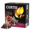 Tee Curtis black Isabella Grape, Inhalt: 20 Pyramiden à 2g. (Grundpreis 6,475€/100g)