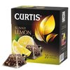 Tee Curtis black Sunny Lemon, Inhalt: 20 Pyramiden à 1,7g. (Grundpreis 7,618€/100g)
