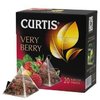 Чай Curtis black Verry Berry, Упаковка: 20х1,7г.